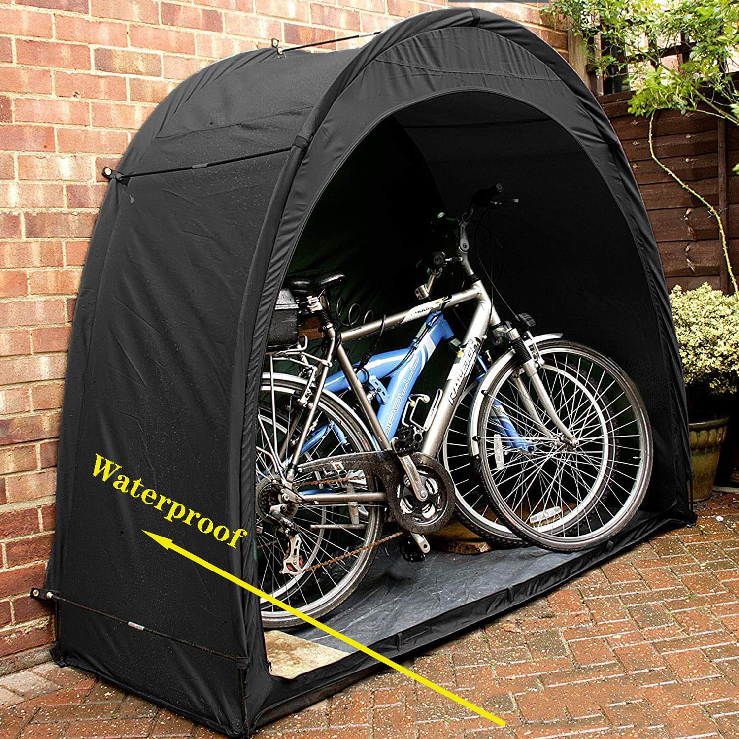 Bike Cover Storage Tent Durable Waterproof Anti-Dust Foldable Outdoor Tools Storage Shed V324-CS-BKTENT