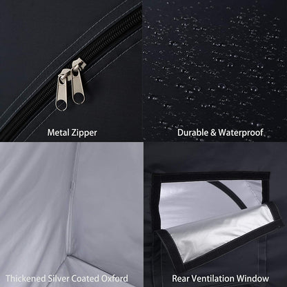 Bike Cover Storage Tent Durable Waterproof Anti-Dust Foldable Outdoor Tools Storage Shed V324-CS-BKTENT