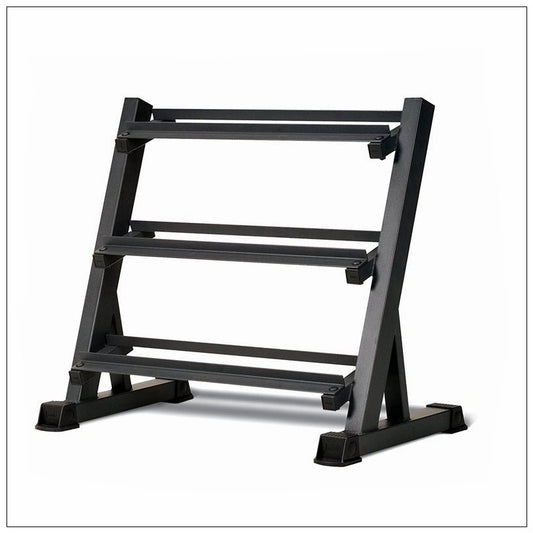 3-Tier Dumbbell Holder Rack Multilevel Weight Storage Organizer for Home Gym V324-CS-CH7014