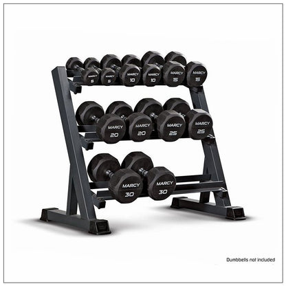 3-Tier Dumbbell Holder Rack Multilevel Weight Storage Organizer for Home Gym V324-CS-CH7014