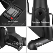 Mini Exercise Bike Pedal Exerciser Resistance Cycle Trainer Indoor Home Gym V324-CS-FT-MINIBK
