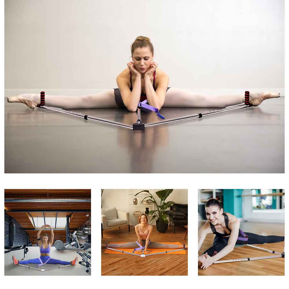 Leg Stretcher Split Machine Stretching Equipment Yoga Exercise, Fitness, Ballet, Gymnastics V324-CS-FTSTRACH