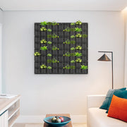 72 Pockets Wall Hanging Planter Planting Grow Bag Vertical Garden Vegetable Flower Black V324-CS-GD72POBK