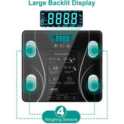 LCD Scales Body Weight Bathroom Bath room Body Fat Gym Fitness Scale BMI BMR V324-CS-HO-SYSCALE