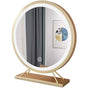 Touch Screen Table Desktop LED Light Vanity Mirror Makeup Mirror Round Mirror 40cm V324-CS-HOMIRGD403