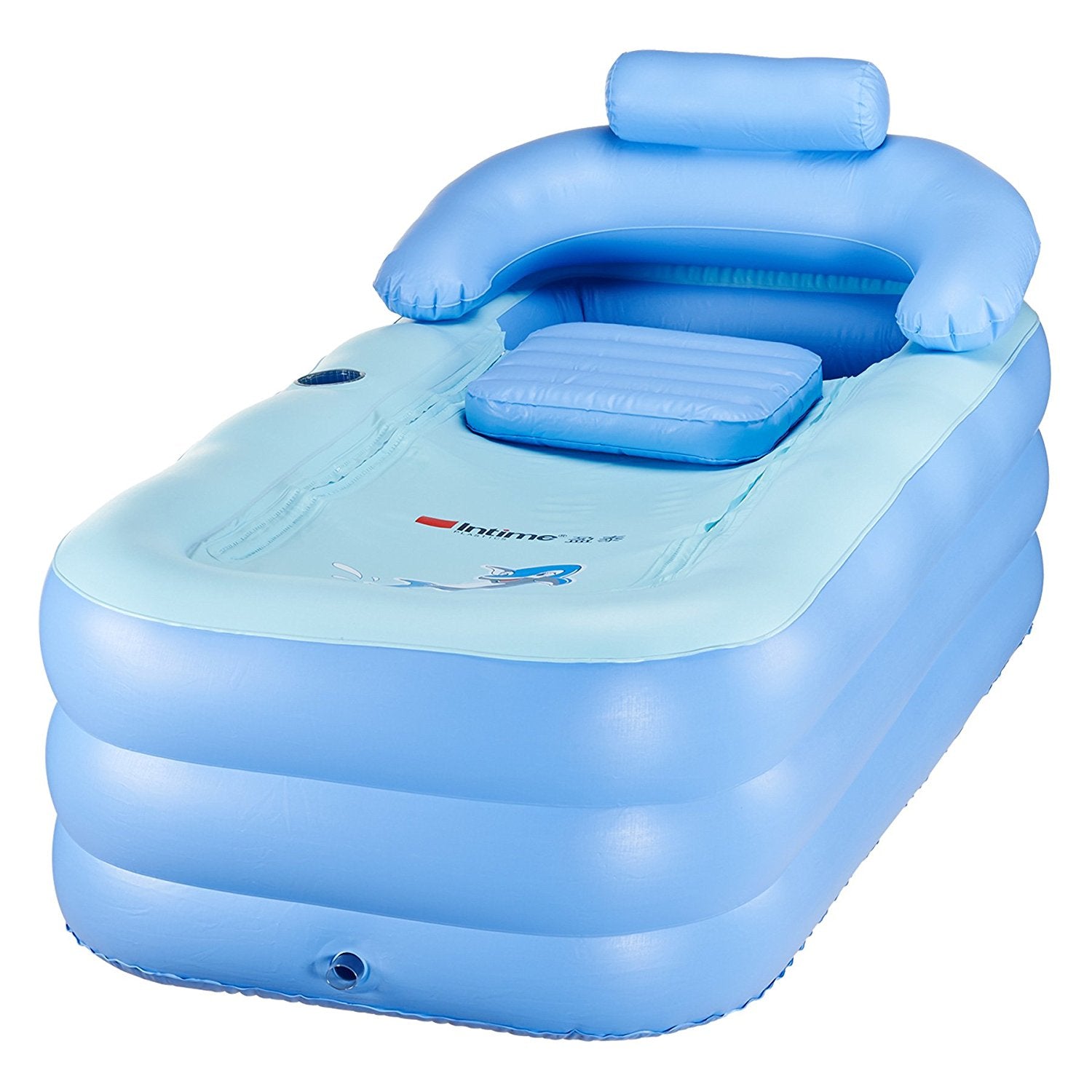 Foldable Portable Inflatable Blowup PVC Bath Tub Home Indoor Travel Spa Relaxing V324-CS-J-038B