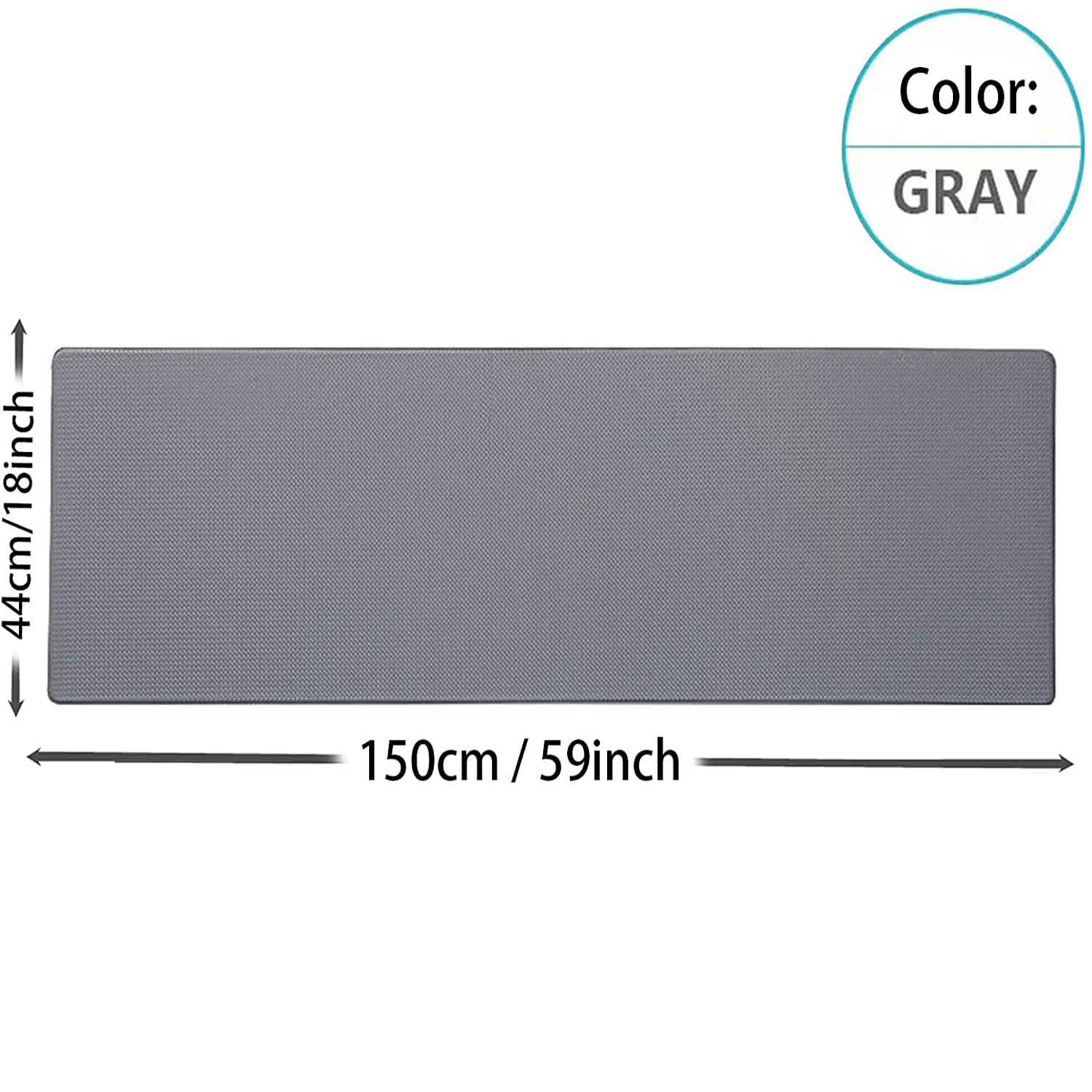 150cm Kitchen Anti-Skid Anti Fatigue Pu Leather Floor mat, Kitchen Rug V324-CS-KIMAT