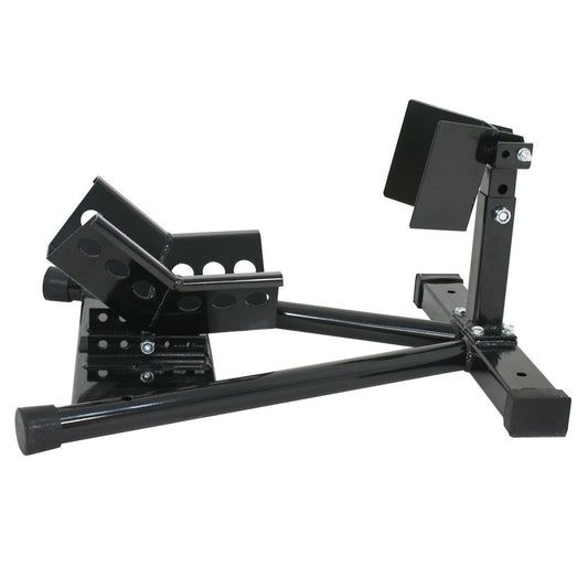 Motorcycle Motorbike Wheel Chock Lift Stand Self Locking Clamp V324-CS-MC135