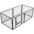 6 Panel Pet Dog Cat Bunny Puppy Play pen Playpen 60x80 cm Exercise Cage Dog Panel Fence V324-CS-PET-PLPEN-6080