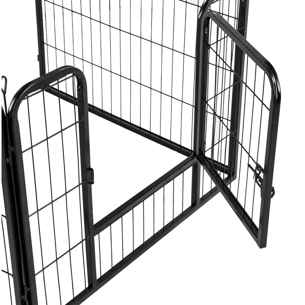 6 Panel Pet Dog Cat Bunny Puppy Play pen Playpen 60x80 cm Exercise Cage Dog Panel Fence V324-CS-PET-PLPEN-6080