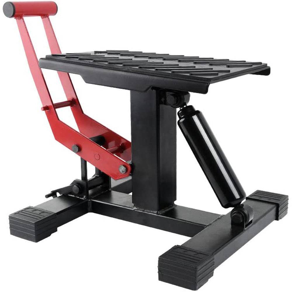 Motorcycle Jack Dirt Bike Stand Adjustable Lift Hoist Table Height Lifting Stand V324-CS-TD-059