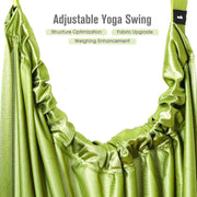 Green Fitness Yoga Strap Band Waist Trainer Leg Door Swing Adjustable Ballet Dancer V324-CS-YOSGREEN