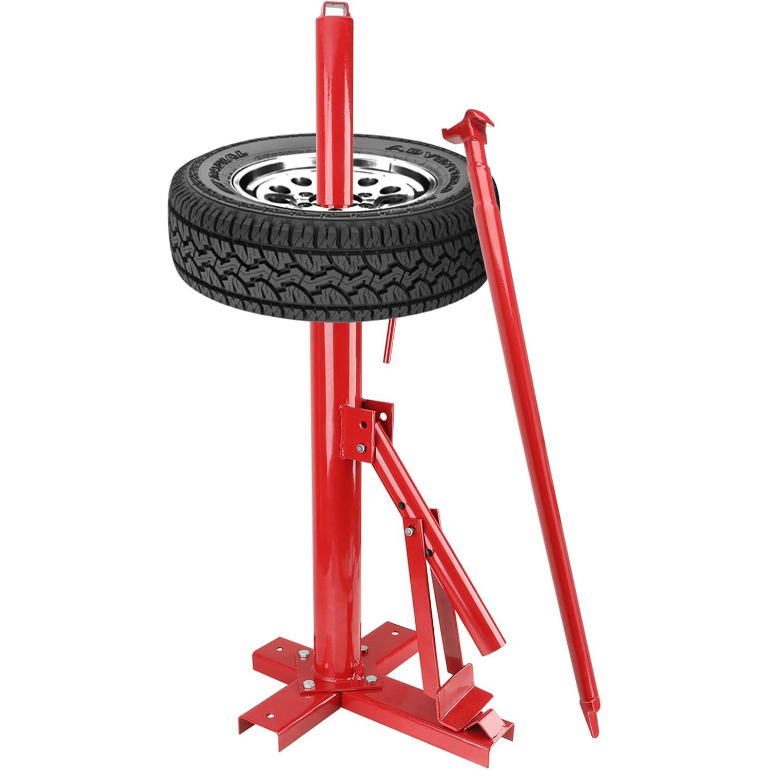 Manual Portable Hand Tyre Changer Bead Breaker Tool Mounting Home Shop Auto V324-CS-ZG47