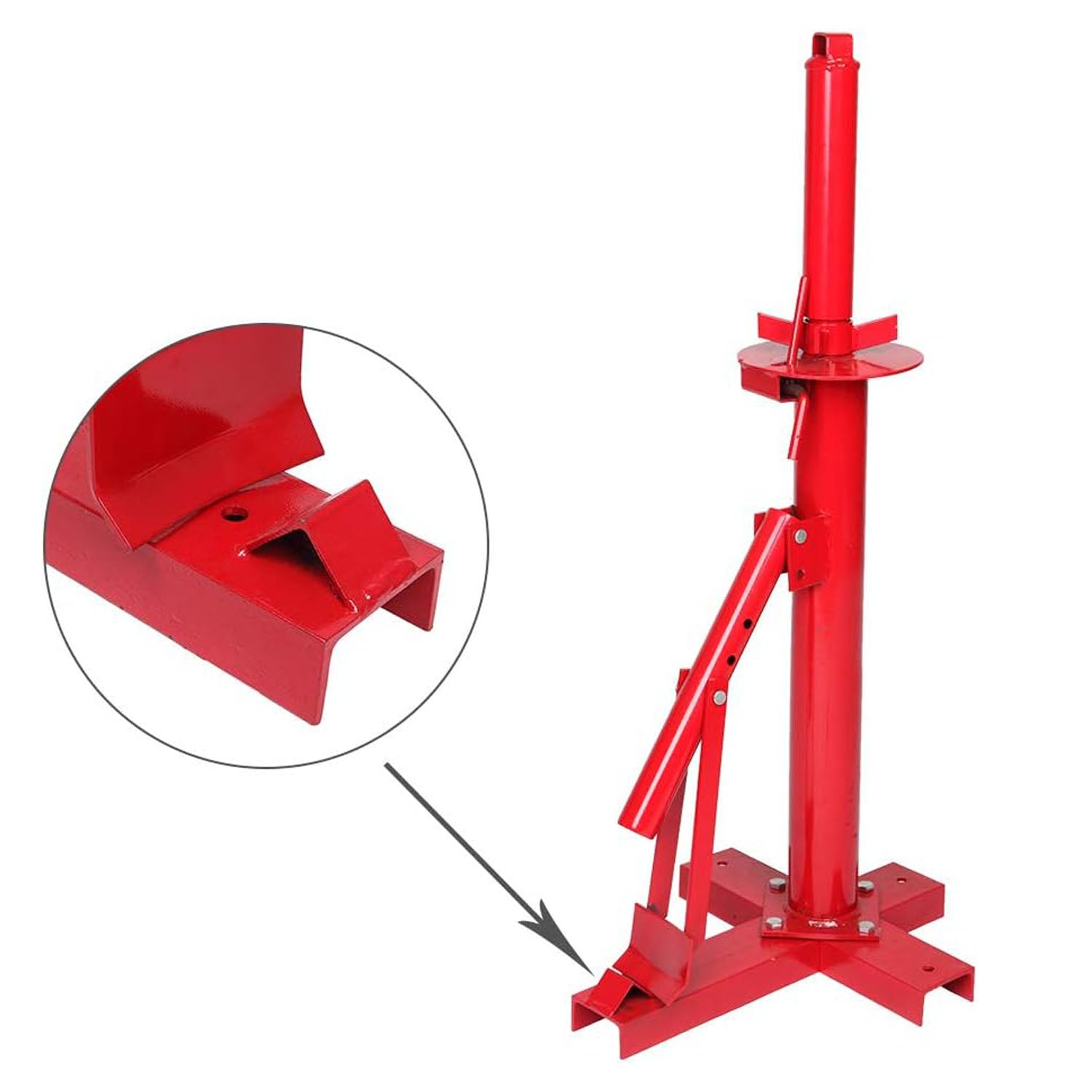 Manual Portable Hand Tyre Changer Bead Breaker Tool Mounting Home Shop Auto V324-CS-ZG47