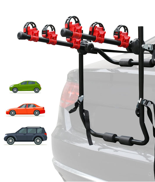 3 Bike Universal Cycle Bicycle Car Rear Carrier Rack Hanger Mount for Car Sedan Hatchback Minivan SUV V324-CS2-CBIKEHANGER