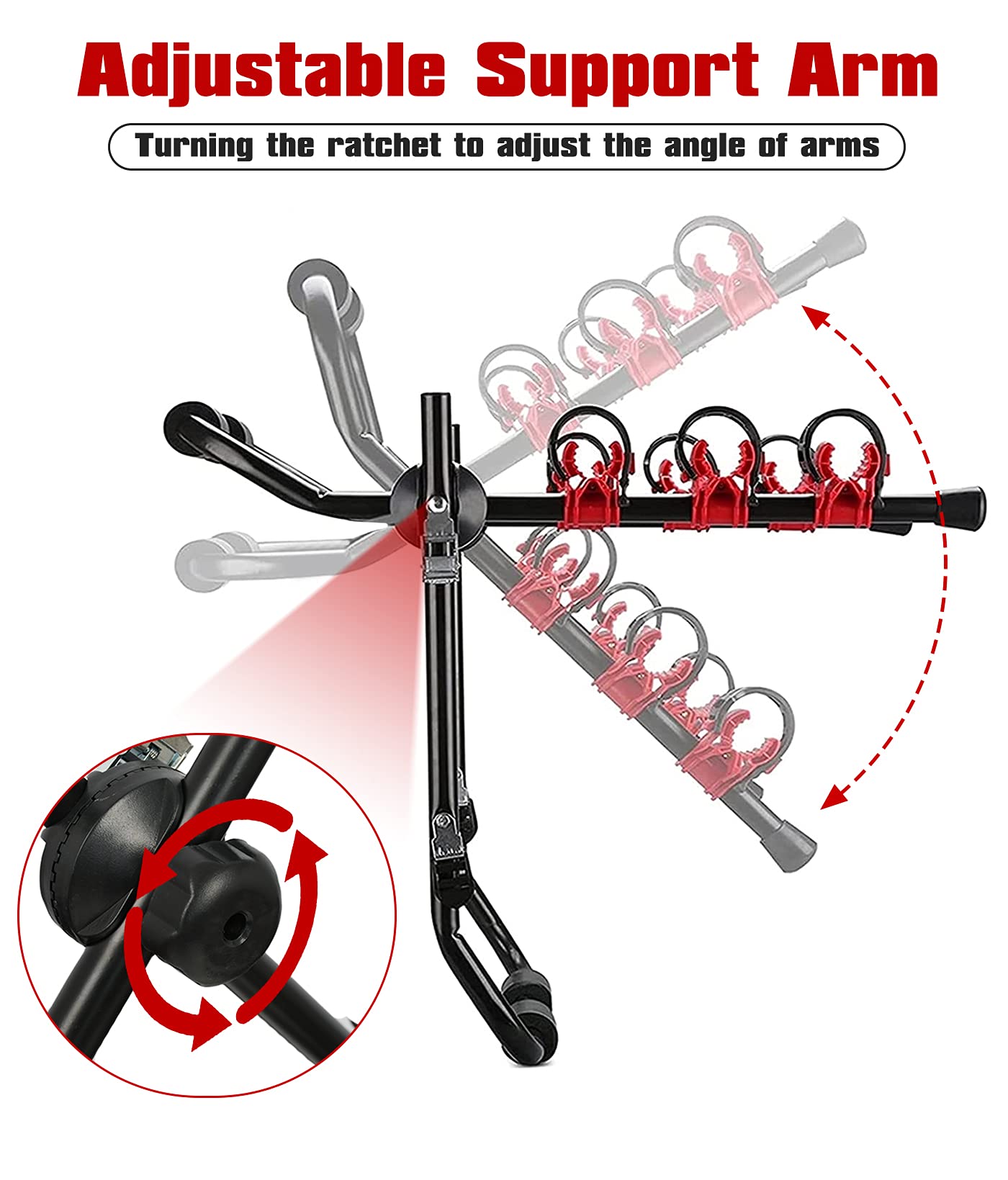 3 Bike Universal Cycle Bicycle Car Rear Carrier Rack Hanger Mount for Car Sedan Hatchback Minivan SUV V324-CS2-CBIKEHANGER