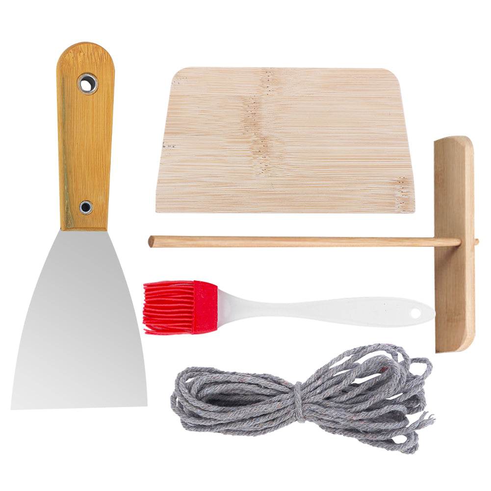 34cm Seasoned Cast Iron Induction Crepes Pan Baking Pancake Tool Pizza Bakeware V324-CS2-FLATPAN-34CM