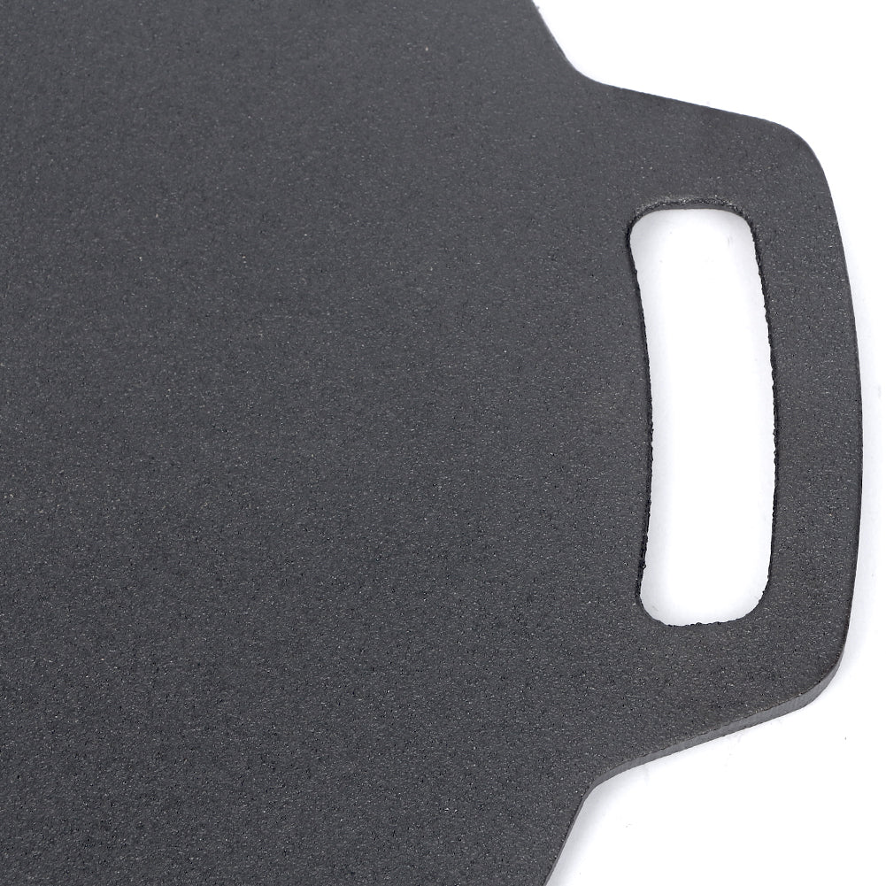 34cm Seasoned Cast Iron Induction Crepes Pan Baking Pancake Tool Pizza Bakeware V324-CS2-FLATPAN-34CM