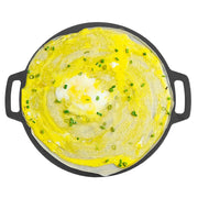 34cm Seasoned Cast Iron Induction Crepes Pan Baking Pancake Tool Pizza Bakeware V324-CS2-FLATPAN-34CM