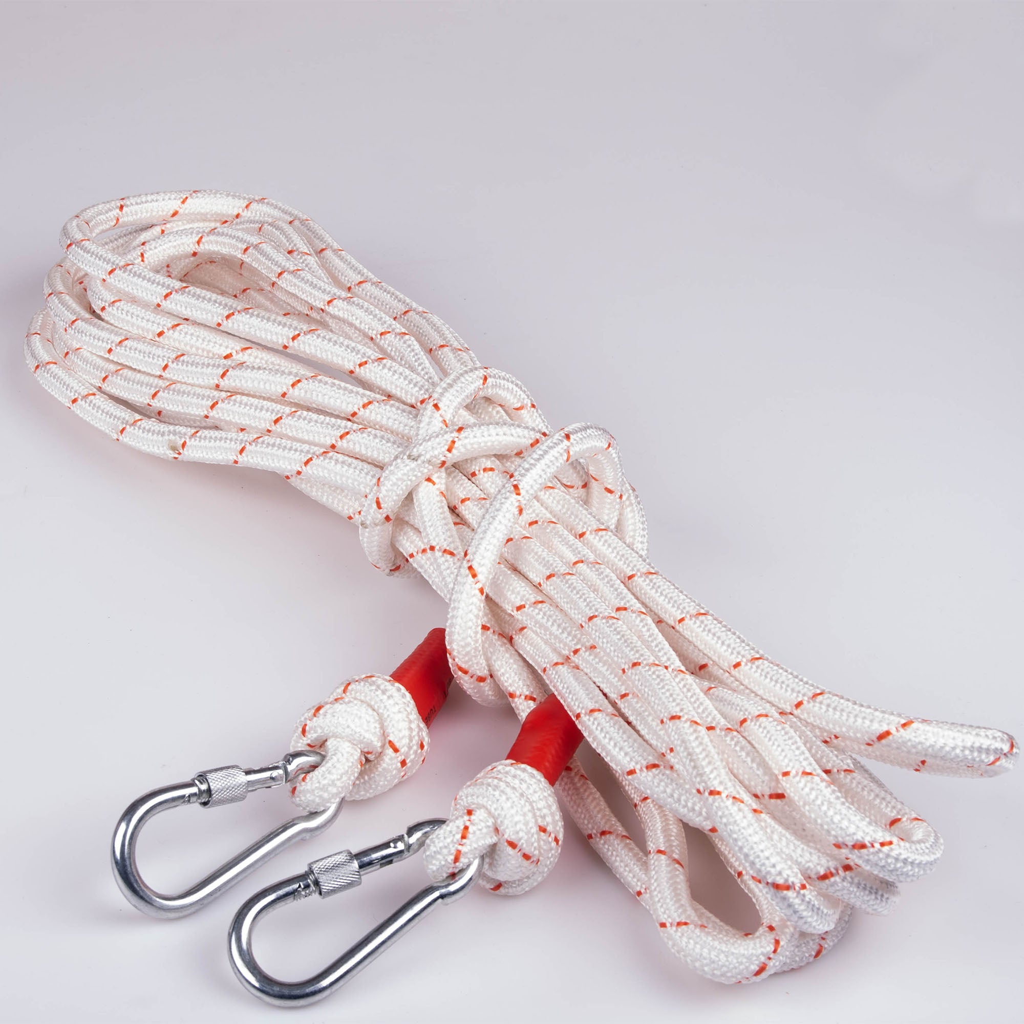 12mm 10m Safety Climbing Rope Nylon Rock Static Outdoor Boat Anchor Marine Rope Dock Lines Rope V324-CS2-ROPE12MM-10M