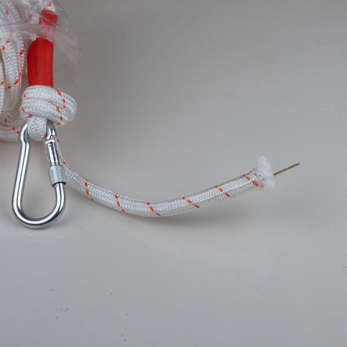 12mm 30m Safety Climbing Rope Nylon Rock Static Outdoor Boat Anchor Marine Rope Dock Lines Rope V324-CS2-ROPE12MM-30M