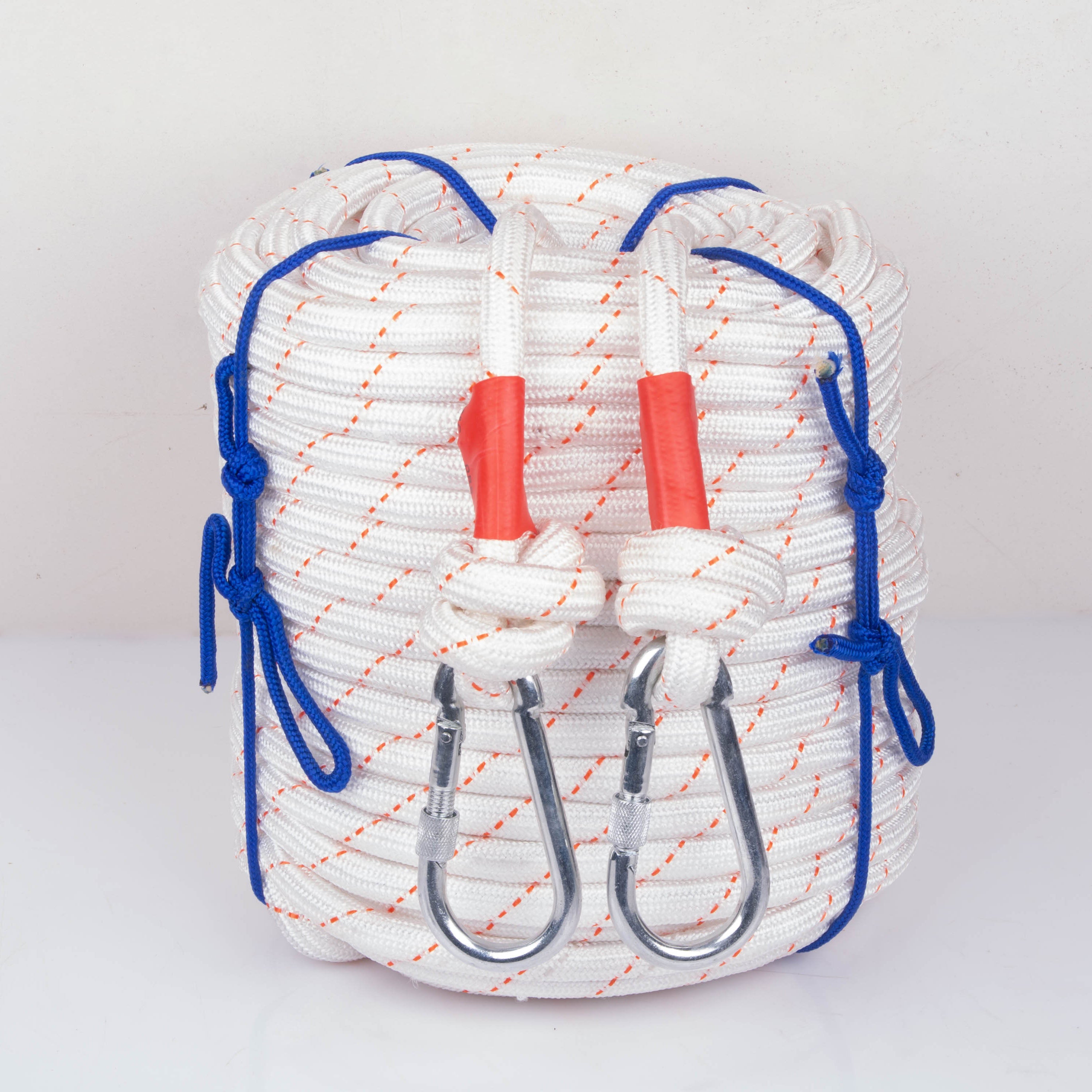 16mm 50m Safety Climbing Rope Nylon Rock Static Outdoor Boat Anchor Marine Rope Dock Lines Rope V324-CS2-ROPE16MM-50M