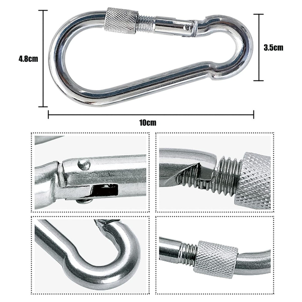 16mm 50m Safety Climbing Rope Nylon Rock Static Outdoor Boat Anchor Marine Rope Dock Lines Rope V324-CS2-ROPE16MM-50M