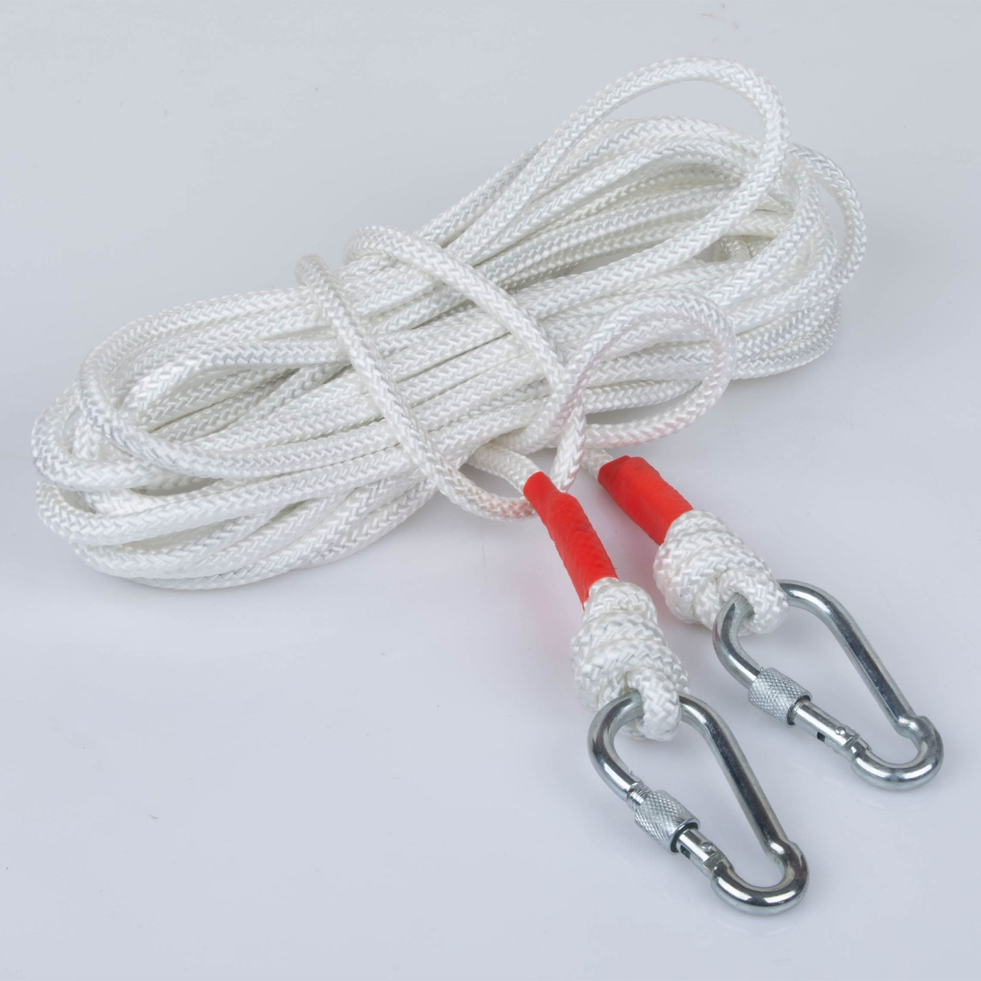 8mm 10m Safety Climbing Rope Nylon Rock Static Outdoor Boat Anchor Marine Rope Dock Lines Rope V324-CS2-ROPE8MM-10M