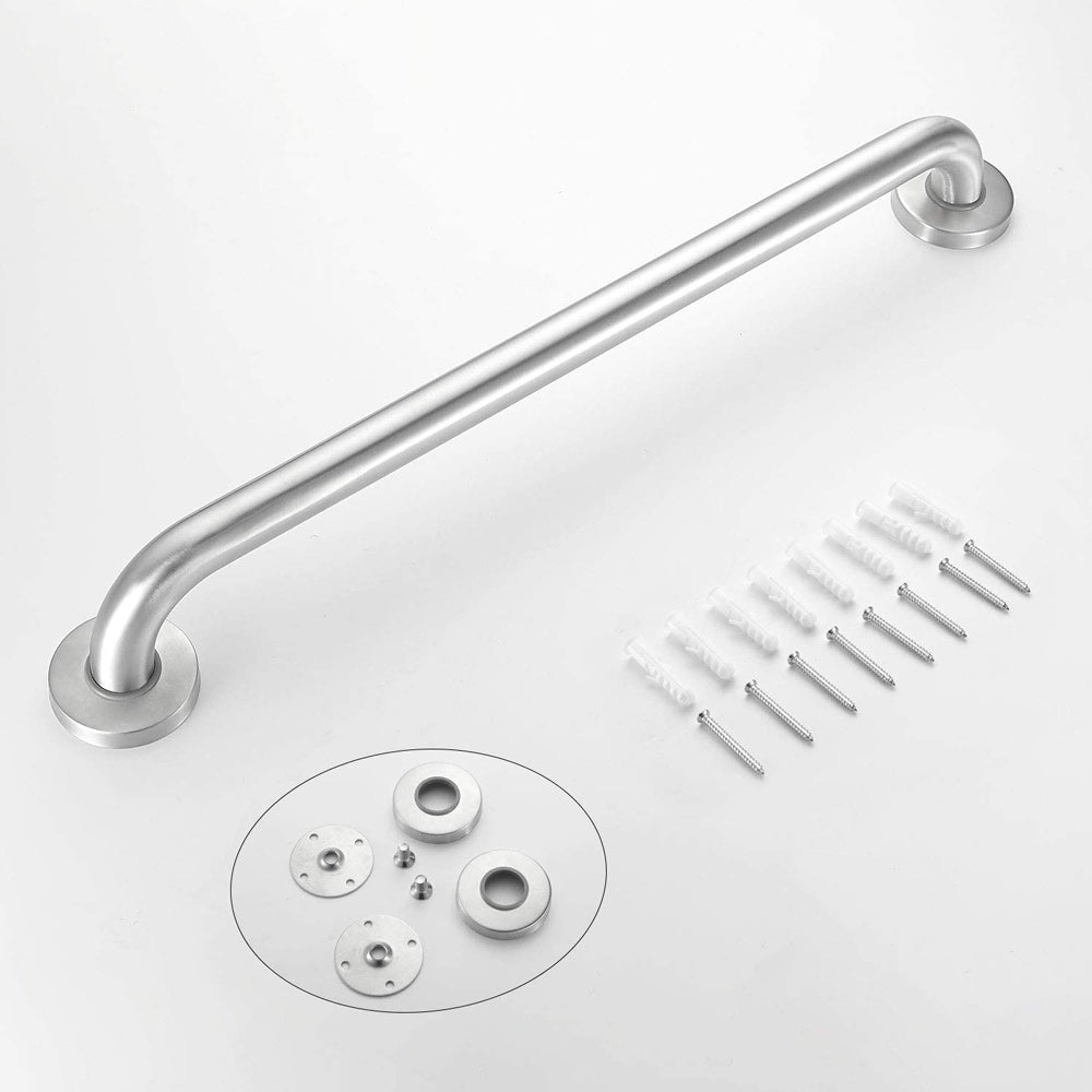 50cm Stainless Steel Handle for Shower Toilet Grab Bar Handle Bathroom Stairway Handrail Elderly Senior Assist V324-DB-RH50