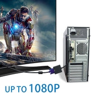 DVI to VGA Adapter,ABLEWE 1080p Active DVI-D to VGA Adapter Converter 24+1 Male to Female Adapter V324-DVIVGA