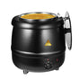 10L Restaurant Electric Buffet Food Warmer Commercial Food Warmers Soup Warmer Black V324-ELCPOT-10LBK
