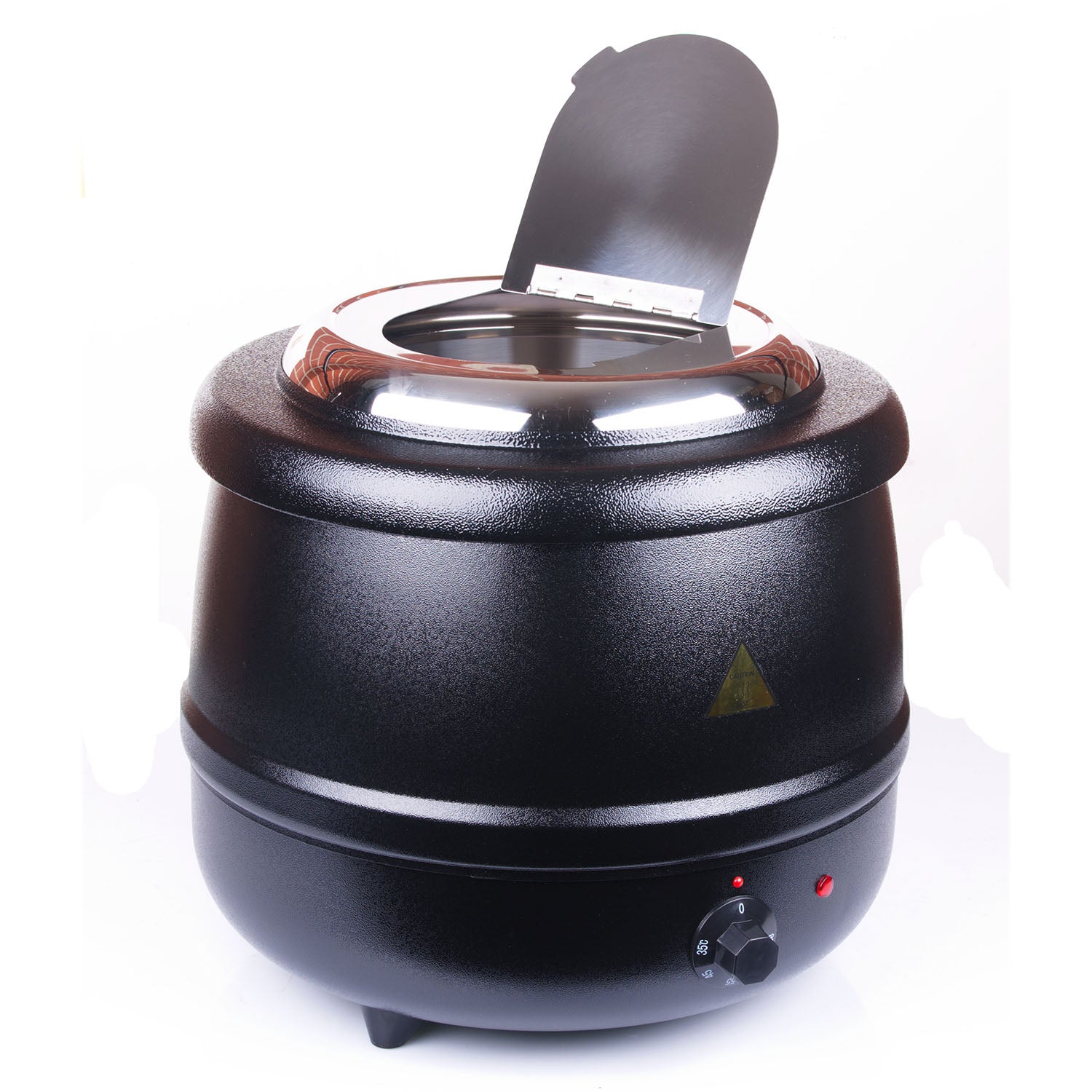 13L Restaurant Electric Buffet Food Warmer Commercial Food Warmers Soup Warmer V324-ELCPOT-13LBK