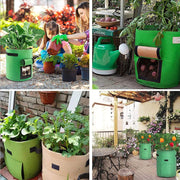 5-Pack 5 Gallons Plant Grow Bag Potato Container Pots with Handles Garden Planter V324-GD-5XPOGROWBG7G