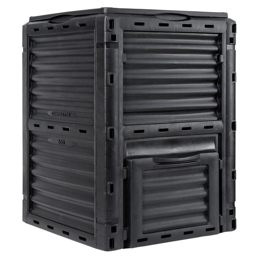 300L Large Garden Outdoor Compost Bin Composter BPA Free Compost Barrel V324-GDCOBIN-300L