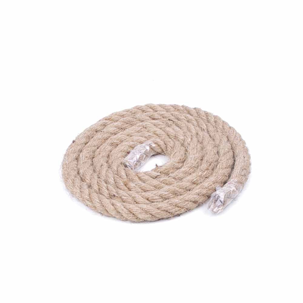 2m Sisal 20mm Rope Natural Twine Cord Thick Jute Hemp Manila Crafting Home Decor V324-HO-20MMSROPE2M