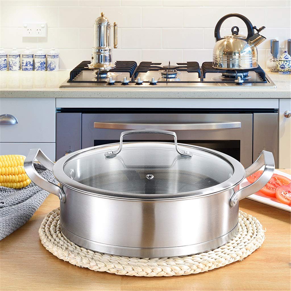 6 Pc Kitchen Sauce Pan Pots Set 430 Stainless Steel Cookware Set Milk stock Pot Pans Set V324-HO-3PC430POT