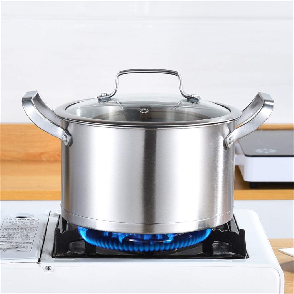 6 Pc Kitchen Sauce Pan Pots Set 430 Stainless Steel Cookware Set Milk stock Pot Pans Set V324-HO-3PC430POT