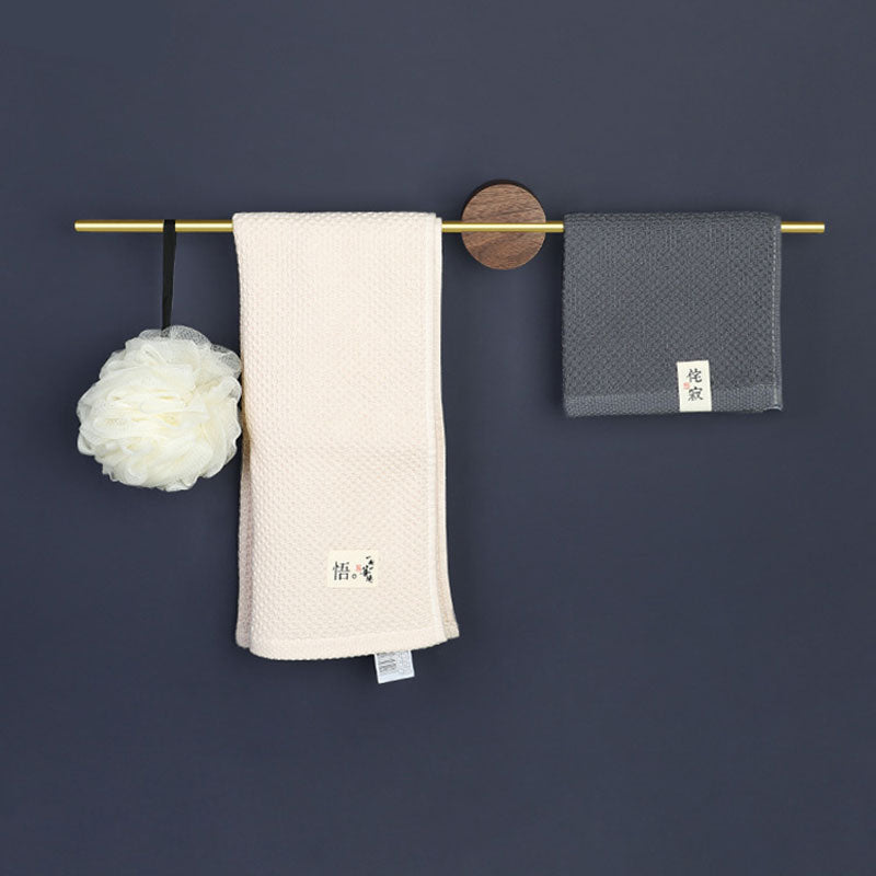 60CM Brushed Golden Brass Towel Bar Bathroom Kitchen Hand Towel Rack Holder Hanger V324-HO-BARACK