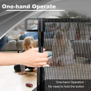 Retractable 3M Doorways Hallways Stairs Baby Gate Dog Pet Gate Indoor Outdoor Safety Gates V324-HO-GATEBK3M