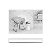 40x50cm White Rectangle Wall Bathroom Mirror Bathroom Holder Vanity Mirror Corner Decorative Mirrors V324-HO-MIRRAC4050-WH