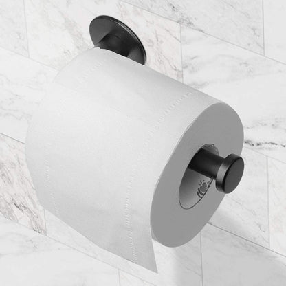 Toilet Paper Holder Self Adhesive Black Bathroom Paper Roll Holder Roll Holder 304 V324-HO-TPHOLD-BK