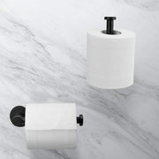 Toilet Paper Holder Self Adhesive Black Bathroom Paper Roll Holder Roll Holder 304 V324-HO-TPHOLD-BK