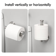 Toilet Paper Holder Bathroom Paper Roll Holder Roll Holder brushed Silver Wall Mount 304 V324-HO-TPHOLD-DKSI