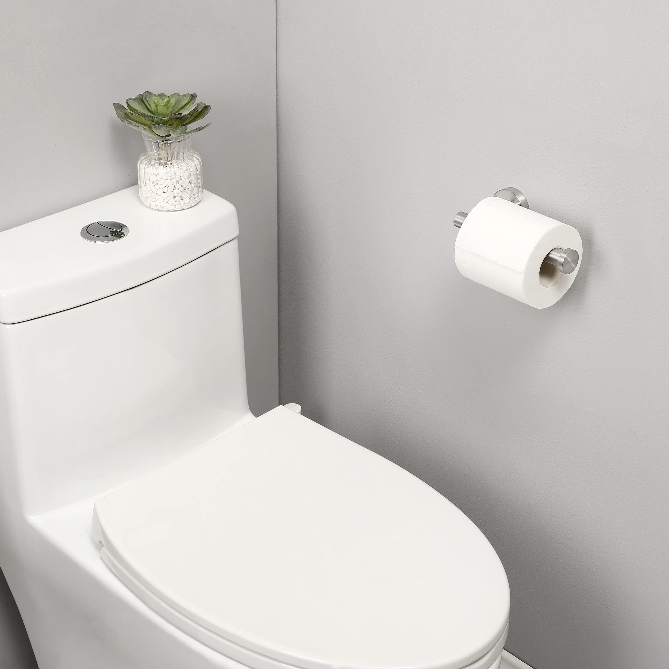 Toilet Paper Holder Bathroom Paper Roll Holder Roll Holder brushed Silver Wall Mount 304 V324-HO-TPHOLD-DKSI