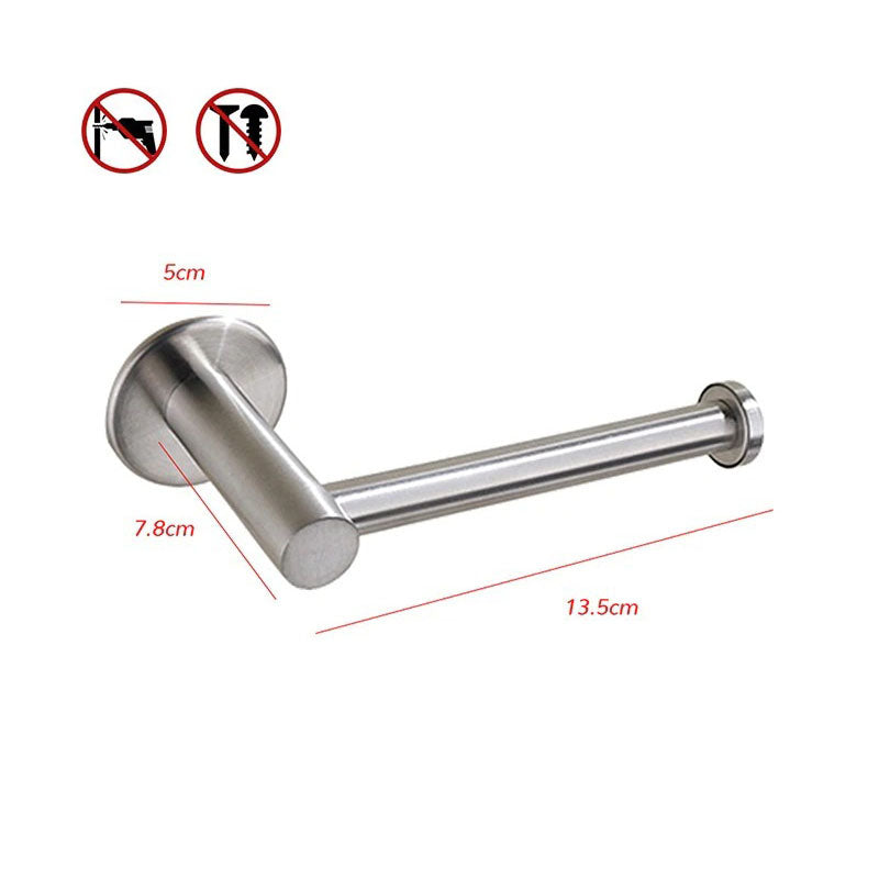 Toilet Paper brushed Holder Self Adhesive Bathroom Paper Roll Holder Roll Holder 304 V324-HO-TPHOLD-SI