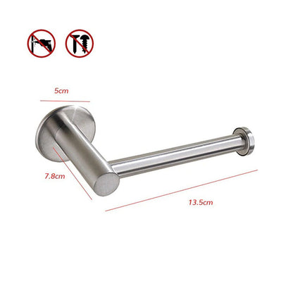 Toilet Paper brushed Holder Self Adhesive Bathroom Paper Roll Holder Roll Holder 304 V324-HO-TPHOLD-SI