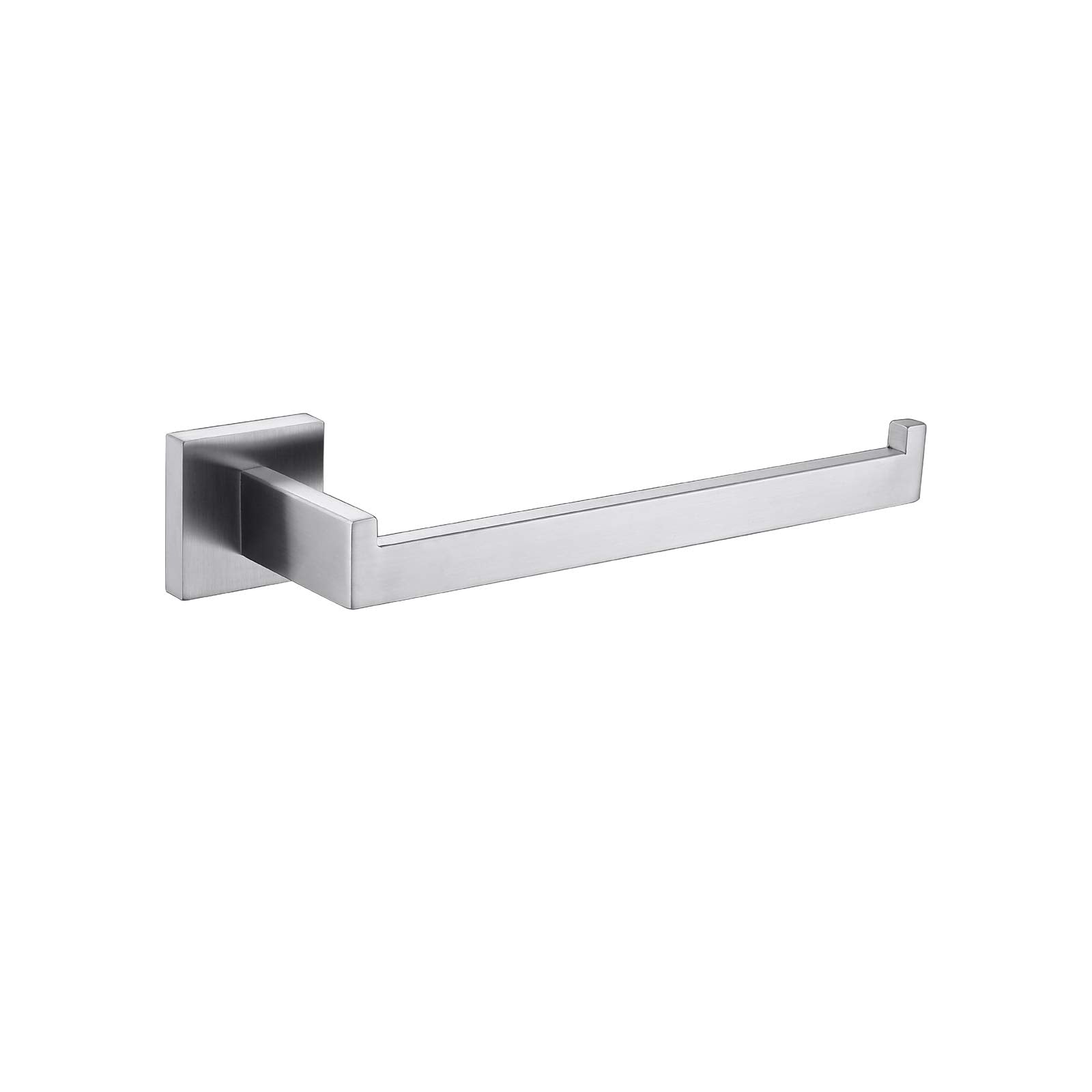 Square Hand Towel Holder Ring Wall Mounted Modern Towel Bar Bathroom Kitchen V324-HO-TTHOLD-SI