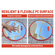 30cm Traffic Blind Spots Curved Convex Mirror Wide Angle for Driveway Warehouse Garage Security V324-IN-CURMIRROR-30CM