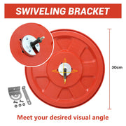30cm Traffic Blind Spots Curved Convex Mirror Wide Angle for Driveway Warehouse Garage Security V324-IN-CURMIRROR-30CM