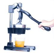 Heavy Duty Commercial Cast Iron Manual Juice Press Citrus Juicer for Oranges, Lemons, Pomegranates Durable Fruit Squeezer